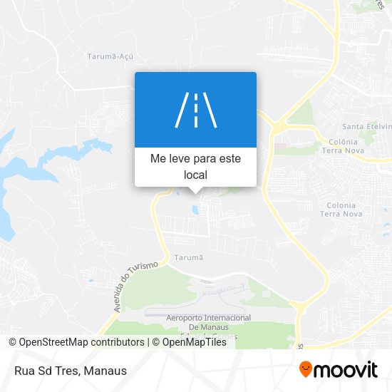 Rua Sd Tres mapa