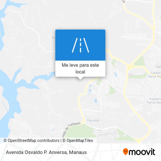 Avenida Osvaldo P. Anversa mapa