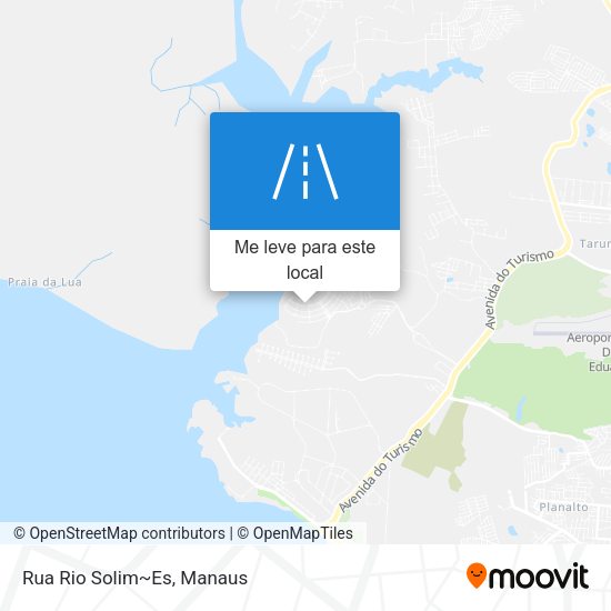 Rua Rio Solim~Es mapa