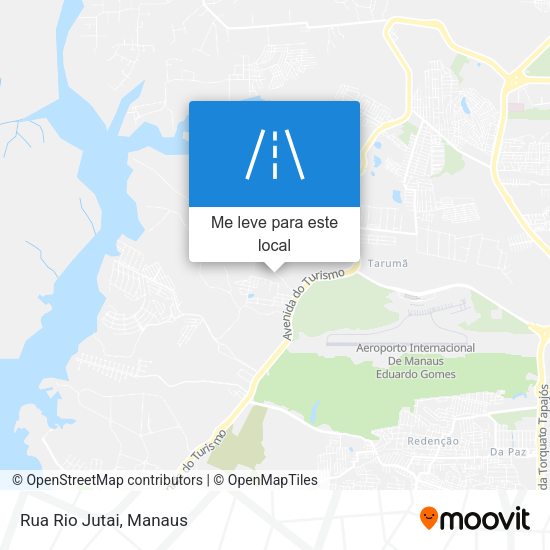 Rua Rio Jutai mapa