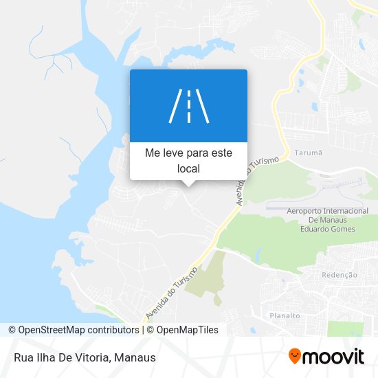 Rua Ilha De Vitoria mapa