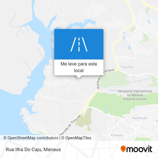 Rua Ilha Do Caju mapa