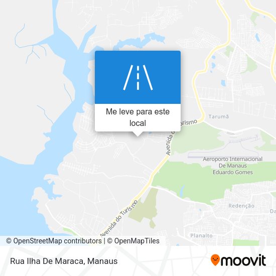 Rua Ilha De Maraca mapa