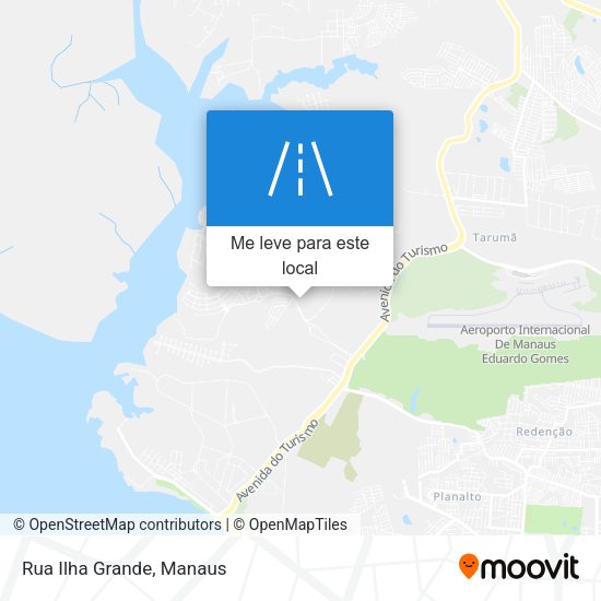 Rua Ilha Grande mapa