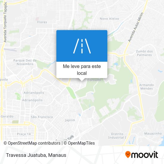 Travessa Juatuba mapa
