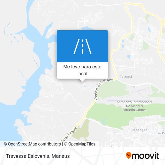 Travessa Eslovenia mapa