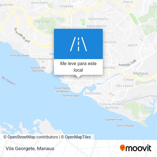 Vila Georgete mapa