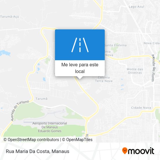 Rua Maria Da Costa mapa