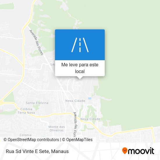 Rua Sd Vinte E Sete mapa