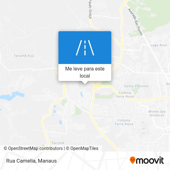 Rua Camelia mapa