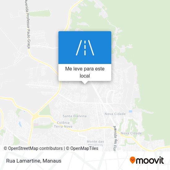 Rua Lamartine mapa