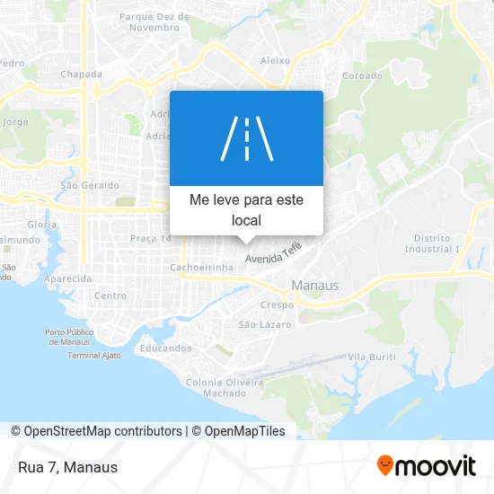 Rua 7 mapa