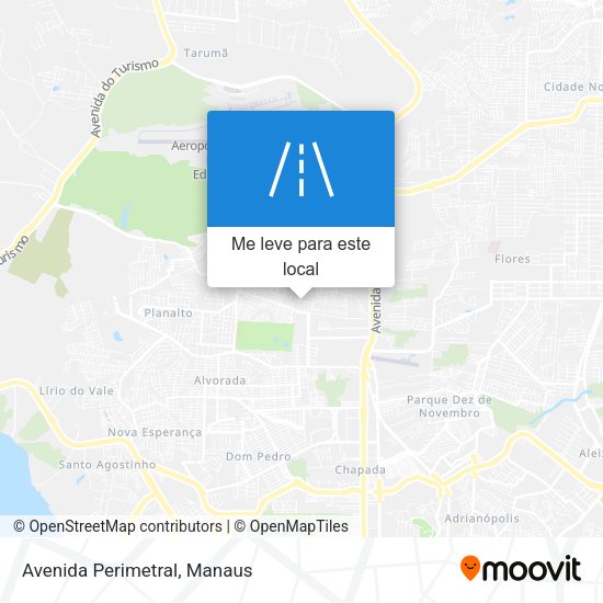 Avenida Perimetral mapa