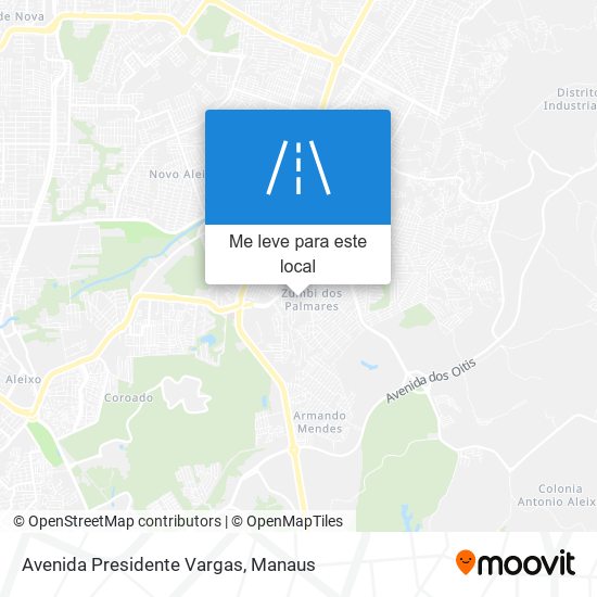 Avenida Presidente Vargas mapa