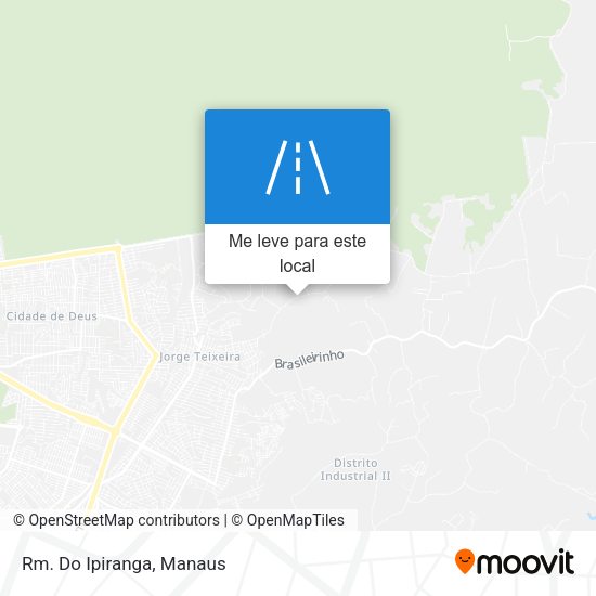 Rm. Do Ipiranga mapa