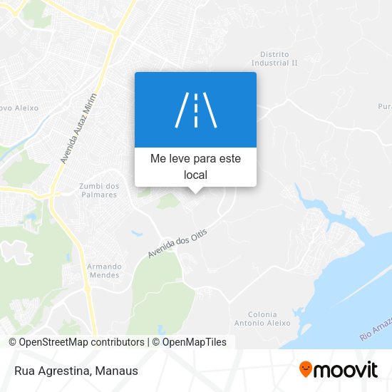 Rua Agrestina mapa