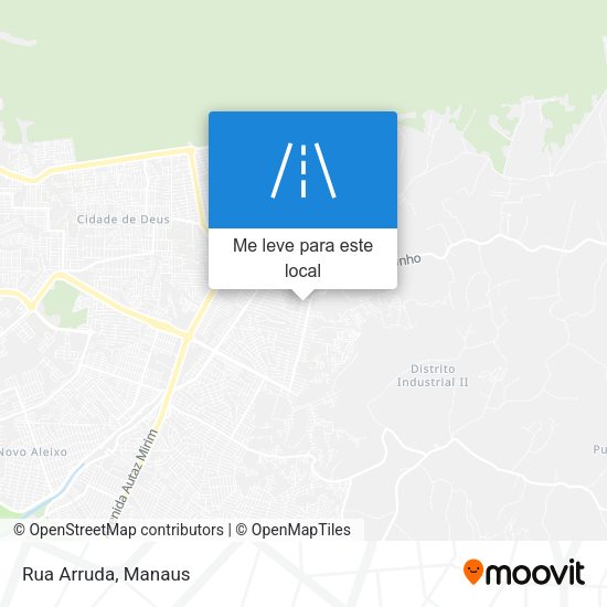 Rua Arruda mapa
