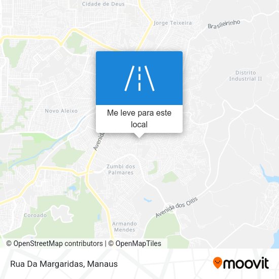 Rua Da Margaridas mapa