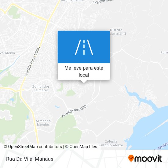 Rua Da Vila mapa