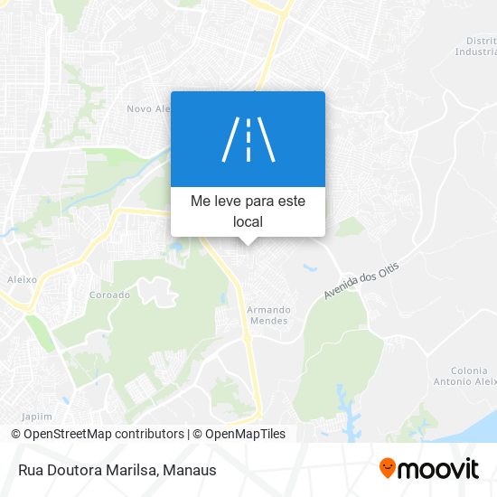 Rua Doutora Marilsa mapa