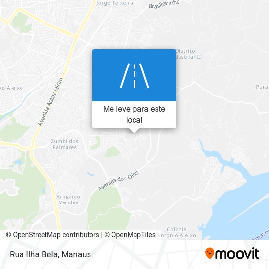 Rua Ilha Bela mapa