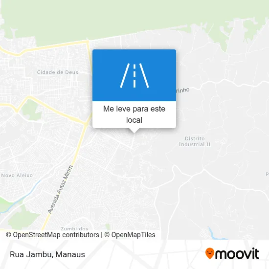 Rua Jambu mapa