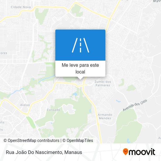 Rua João Do Nascimento mapa