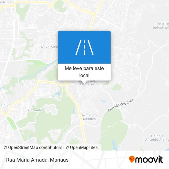 Rua Maria Amada mapa