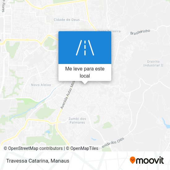 Travessa Catarina mapa