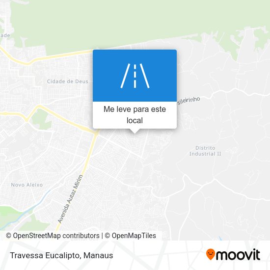 Travessa Eucalipto mapa