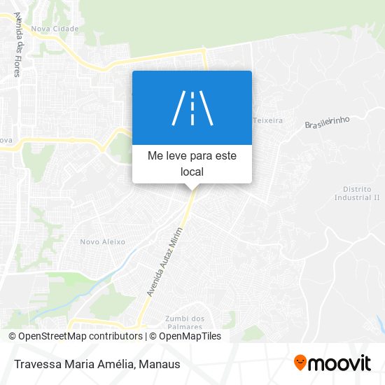 Travessa Maria Amélia mapa