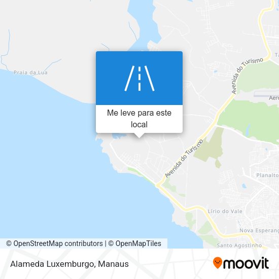 Alameda Luxemburgo mapa