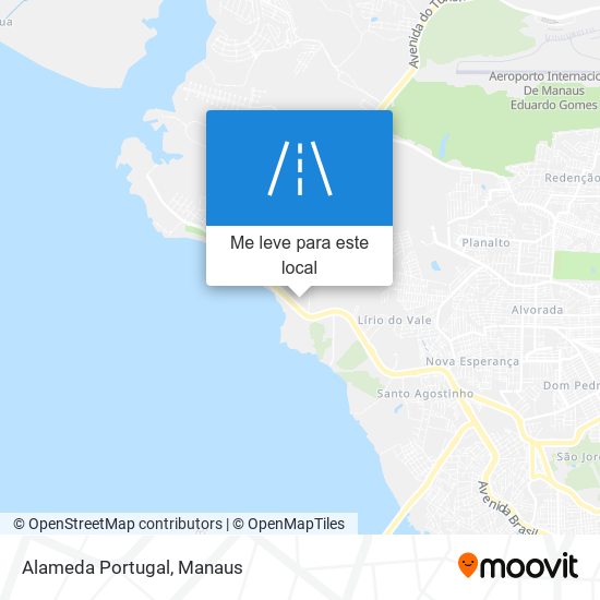 Alameda Portugal mapa