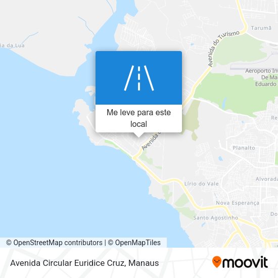 Avenida Circular Euridice Cruz mapa