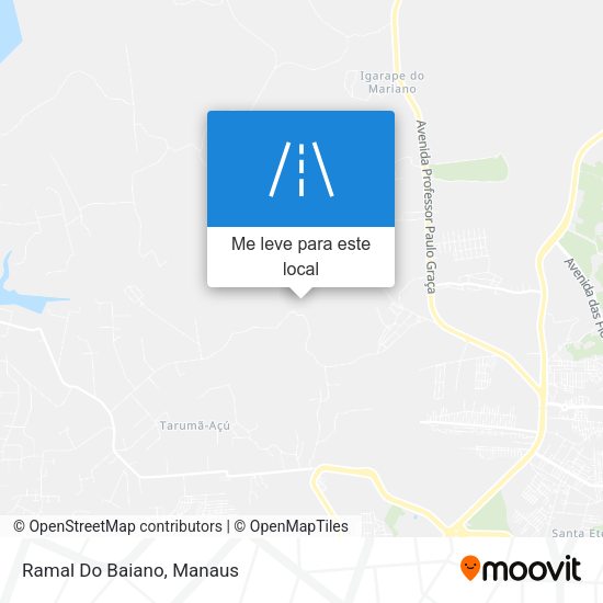 Ramal Do Baiano mapa