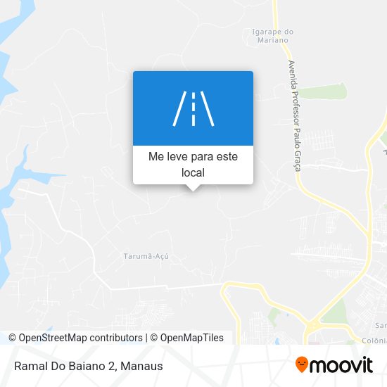 Ramal Do Baiano 2 mapa