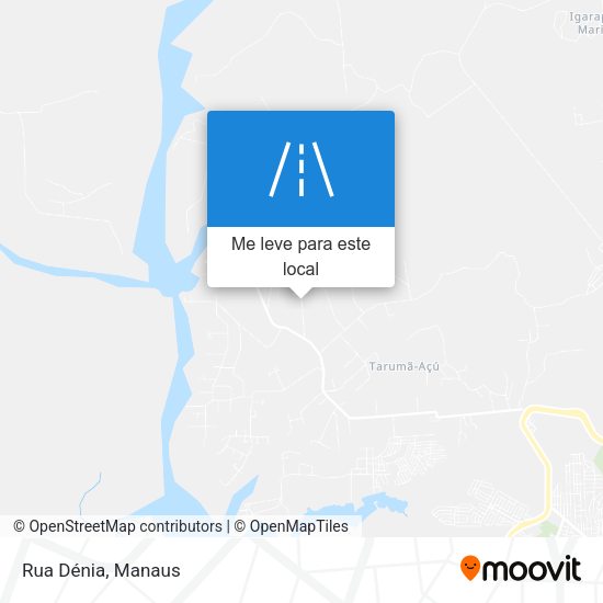 Rua Dénia mapa