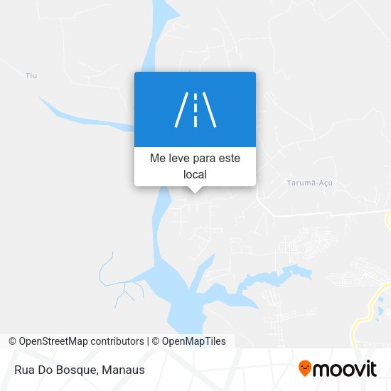 Rua Do Bosque mapa