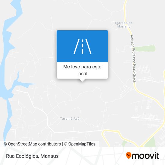 Rua Ecológica mapa