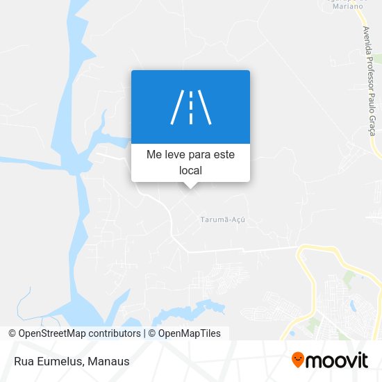 Rua Eumelus mapa