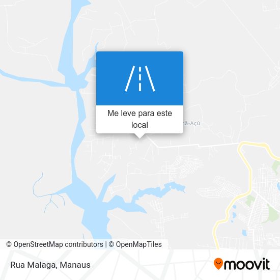 Rua Malaga mapa