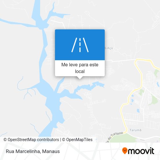 Rua Marcelinha mapa