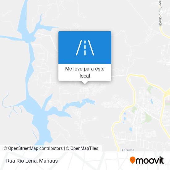 Rua Rio Lena mapa