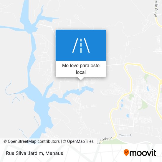Rua Silva Jardim mapa