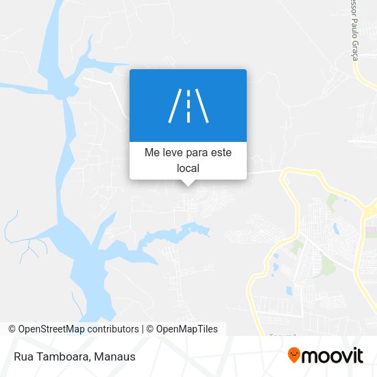 Rua Tamboara mapa