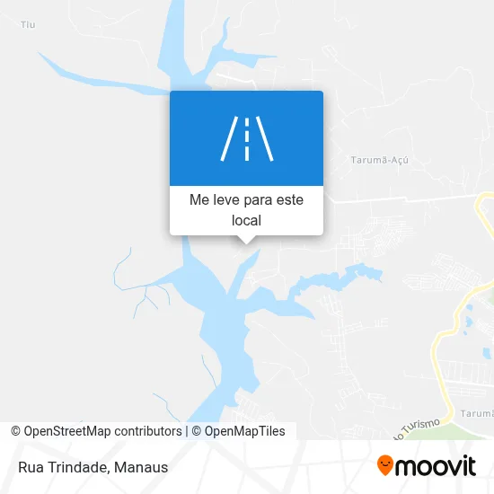Rua Trindade mapa