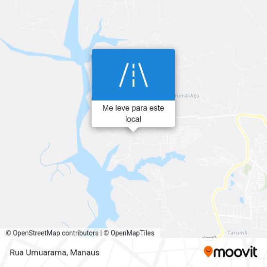 Rua Umuarama mapa