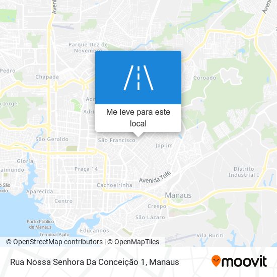 Rua Nossa Senhora Da Conceição 1 mapa