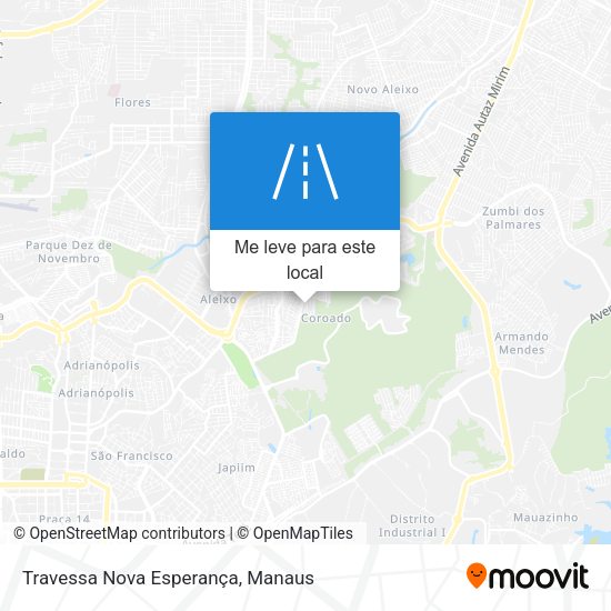 Travessa Nova Esperança mapa