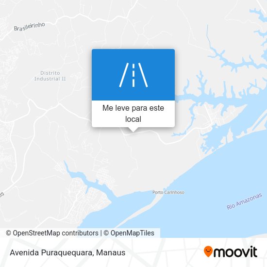 Avenida Puraquequara mapa